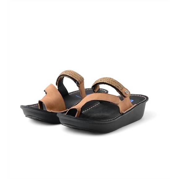 NEW WOLKY women's chicama sandal in tan biocare - Picture 3 of 5